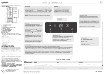 Mode d'emploi | Whirlpool KR 19G3 A2+ WS Manuel utilisateur | Fixfr