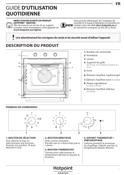 Whirlpool FA5 834 H IX HA Manuel utilisateur