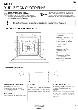 Whirlpool FI6 864 SH IX HA Manuel utilisateur