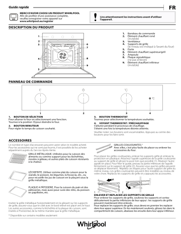 Mode d'emploi | Whirlpool AKP9 780 IX Manuel utilisateur | Fixfr