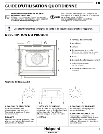 Mode d'emploi | Whirlpool FA2 540 H IX HA Manuel utilisateur | Fixfr