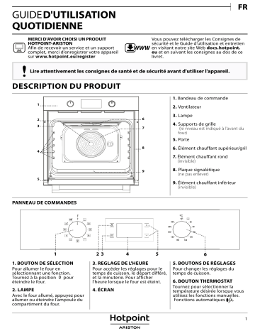 Mode d'emploi | Whirlpool FA2 844 C IX HA Manuel utilisateur | Fixfr