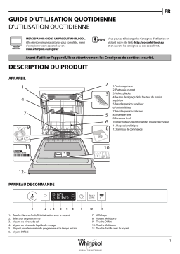 Whirlpool WIC 3C26 F Manuel utilisateur