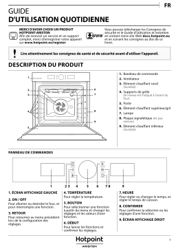 Whirlpool 7OFI4 851 SH IX HA Manuel utilisateur