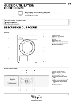 Whirlpool HDLX 70316 Manuel utilisateur