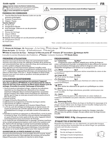 Mode d'emploi | Indesit FT M22 9X2Y FR Manuel utilisateur | Fixfr