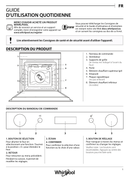 Whirlpool OAKZ9 500 P IX Manuel utilisateur