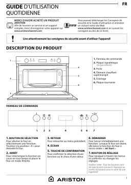 Whirlpool MD 464 IX A Manuel utilisateur