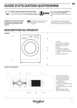 Whirlpool FWDG96148WS EU Manuel utilisateur