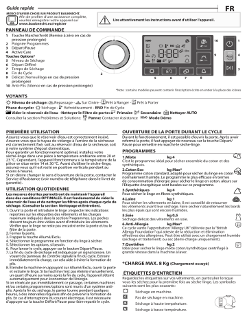 Mode d'emploi | Whirlpool T Soft M11 82SKY IL Manuel utilisateur | Fixfr