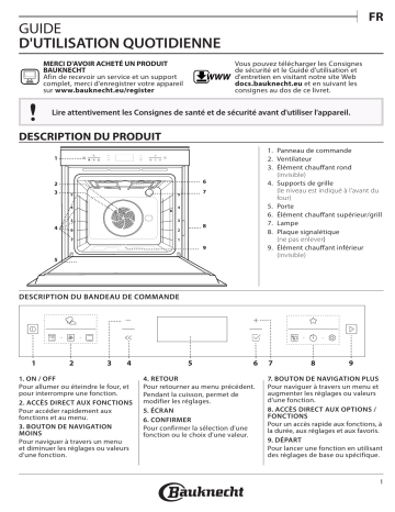 Mode d'emploi | Bauknecht BIK7 CH8TS PT Manuel utilisateur | Fixfr