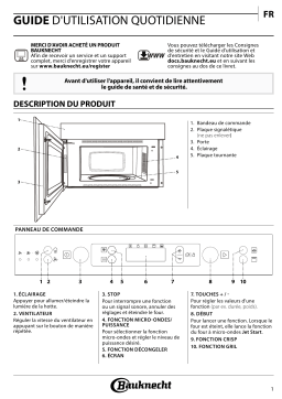 Bauknecht MHCK5 2438 PT Manuel utilisateur