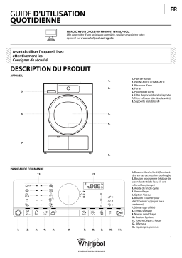 Whirlpool DSCX 80113 Manuel utilisateur