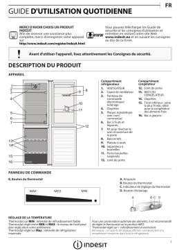 Indesit LR8 S1 F S Manuel utilisateur