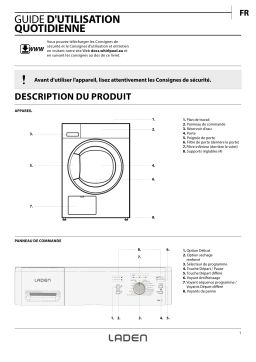 Whirlpool DLDX 90111 Manuel utilisateur