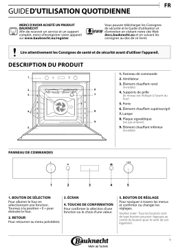 Bauknecht BIK7 EH8VS PT Manuel utilisateur