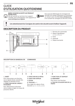 Whirlpool W7 MN820 Manuel utilisateur