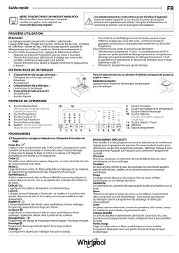 Whirlpool FSCR 12432 Manuel utilisateur