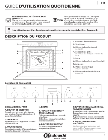 Mode d'emploi | Bauknecht HIK3 KI8V IN Manuel utilisateur | Fixfr