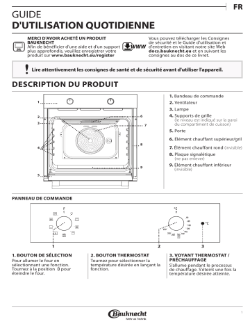 Mode d'emploi | Bauknecht BAK3 NN8F IN Manuel utilisateur | Fixfr