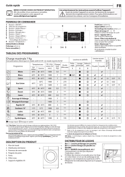 Whirlpool BI WMWG 71484 FR Manuel utilisateur