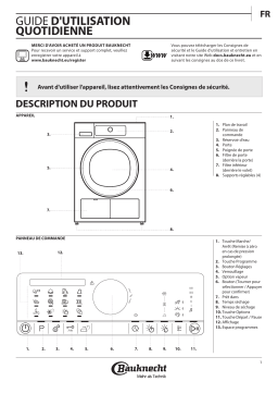 Bauknecht TRPC 98520 Manuel utilisateur