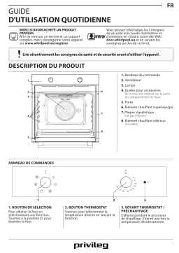 Whirlpool PBWK3 NN5F IN Manuel utilisateur