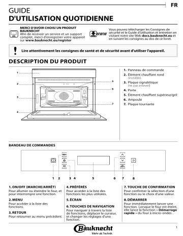 EMPK9 9645 PT | Mode d'emploi | Bauknecht EMPK7 9645 PT Manuel utilisateur | Fixfr