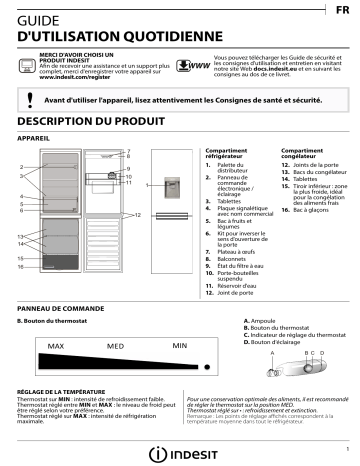 Mode d'emploi | Indesit LR8 S1 S AQ Manuel utilisateur | Fixfr