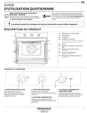 Mode d'emploi | Whirlpool FA5 834 H IX HA Manuel utilisateur | Fixfr