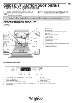 Whirlpool WIC 3B19 Manuel utilisateur