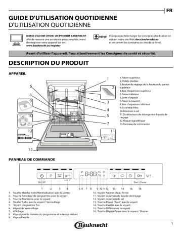 Mode d'emploi | Bauknecht BCBO 3T121 P I Manuel utilisateur | Fixfr