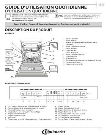 Mode d'emploi | Bauknecht BUO 3T122 P Manuel utilisateur | Fixfr