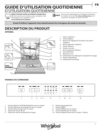 Mode d'emploi | Whirlpool OWFE 2C28 X Manuel utilisateur | Fixfr