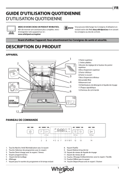 Whirlpool OWFC 3C26 X Manuel utilisateur