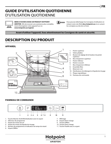 Mode d'emploi | Whirlpool HIC 3B+26 Manuel utilisateur | Fixfr