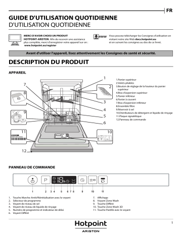 Mode d'emploi | Whirlpool HKIO 3C22 C E W Manuel utilisateur | Fixfr