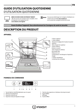 Indesit DIFP 28T9 A EU Manuel utilisateur