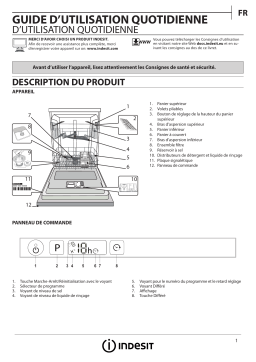 Indesit DIFP 18B1 A EU Manuel utilisateur