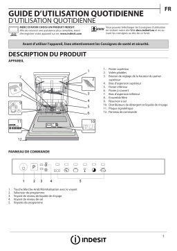 Indesit DIF 16B1 A EU Manuel utilisateur