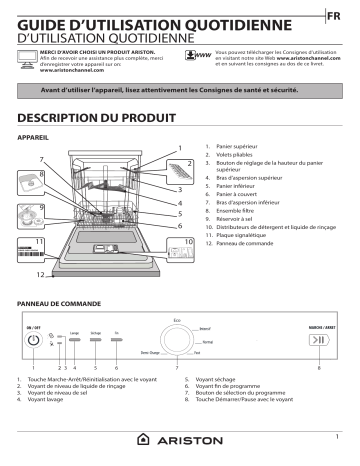 Mode d'emploi | Whirlpool LFB 5B019 B FR Manuel utilisateur | Fixfr