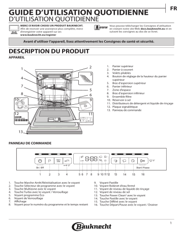 Mode d'emploi | Bauknecht BFO 3T333 DLM X Manuel utilisateur | Fixfr