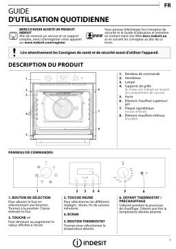 Indesit IFW 55Y4 IX Manuel utilisateur