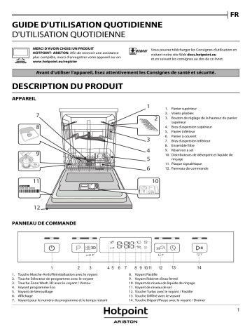 Mode d'emploi | Whirlpool HFO 3C22 W X Manuel utilisateur | Fixfr