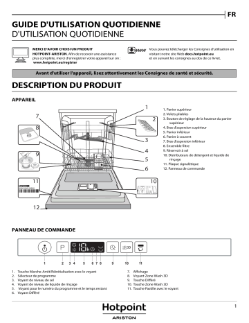 Mode d'emploi | Whirlpool HIO 3C16 W Manuel utilisateur | Fixfr