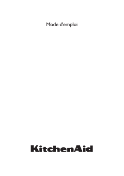 KitchenAid KDSDM 82142 Manuel utilisateur