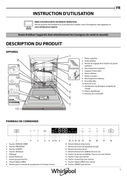 Whirlpool WIP 4O32 PT Manuel utilisateur