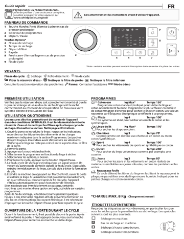 Mode d'emploi | Indesit FT CM10 8B FR Manuel utilisateur | Fixfr