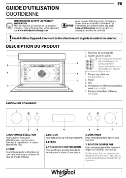 Whirlpool AMW 825/IX Manuel utilisateur