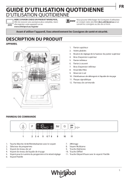 Whirlpool WSIC 3M17 Manuel utilisateur